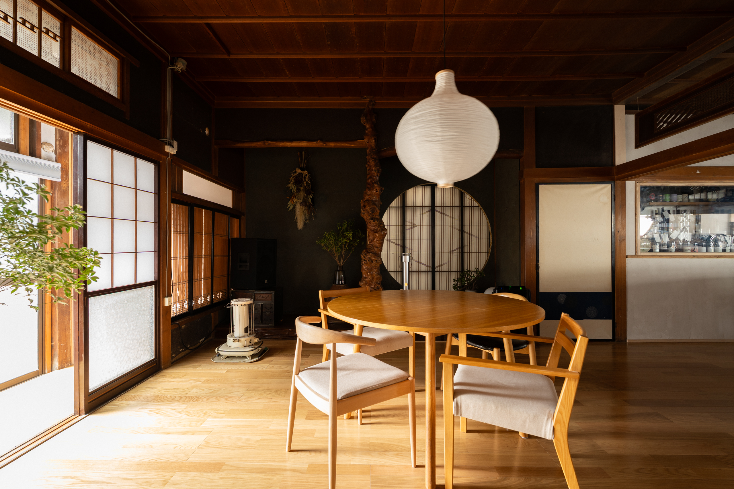 あんず旅館ラウンジ床の間
