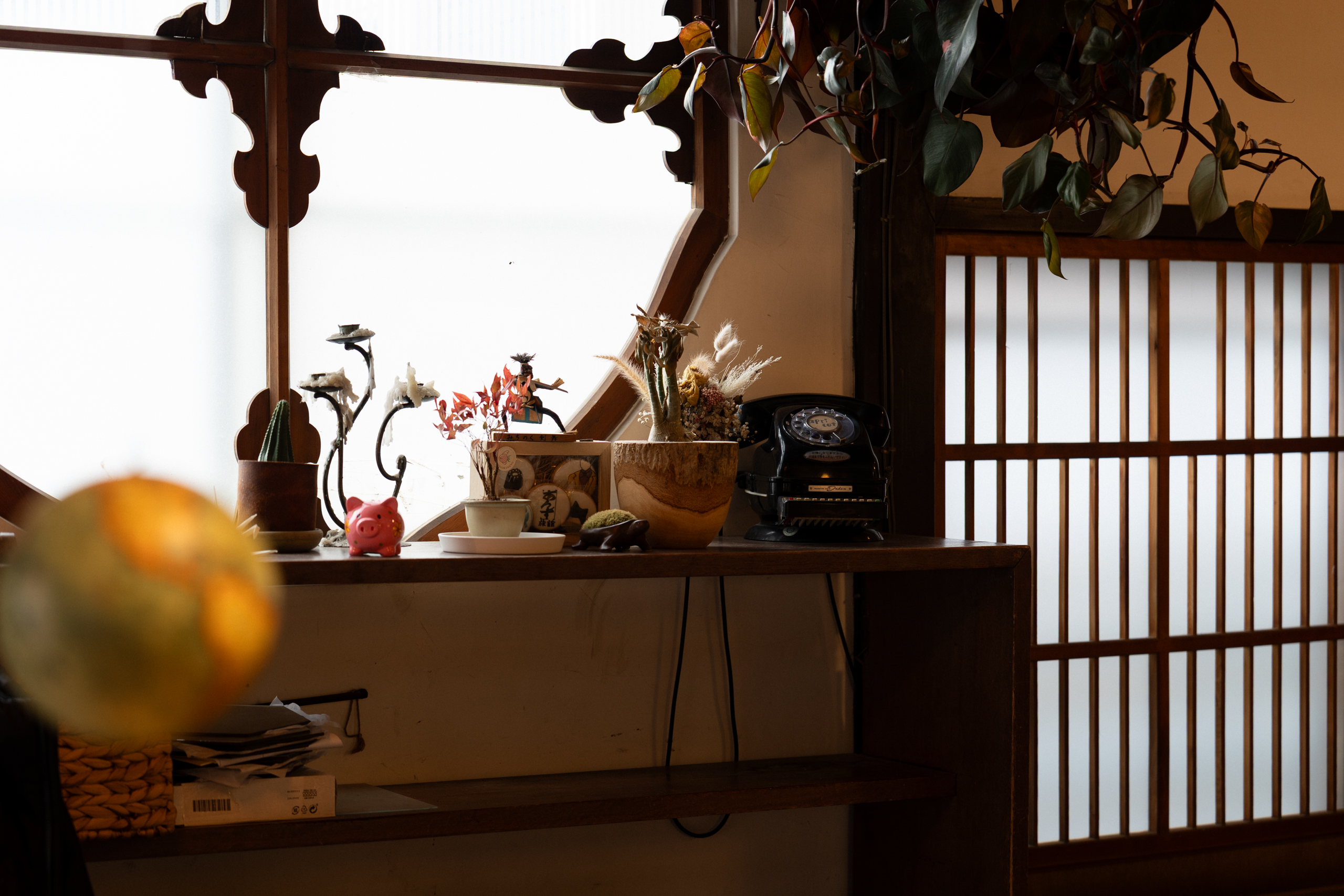 あんず旅館棚