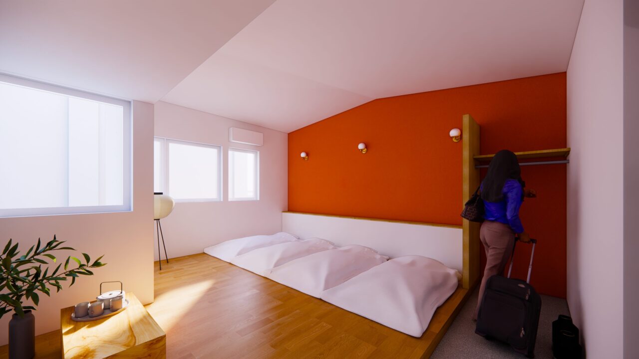 KAMARI Hostel＆Tours　宿泊室パース